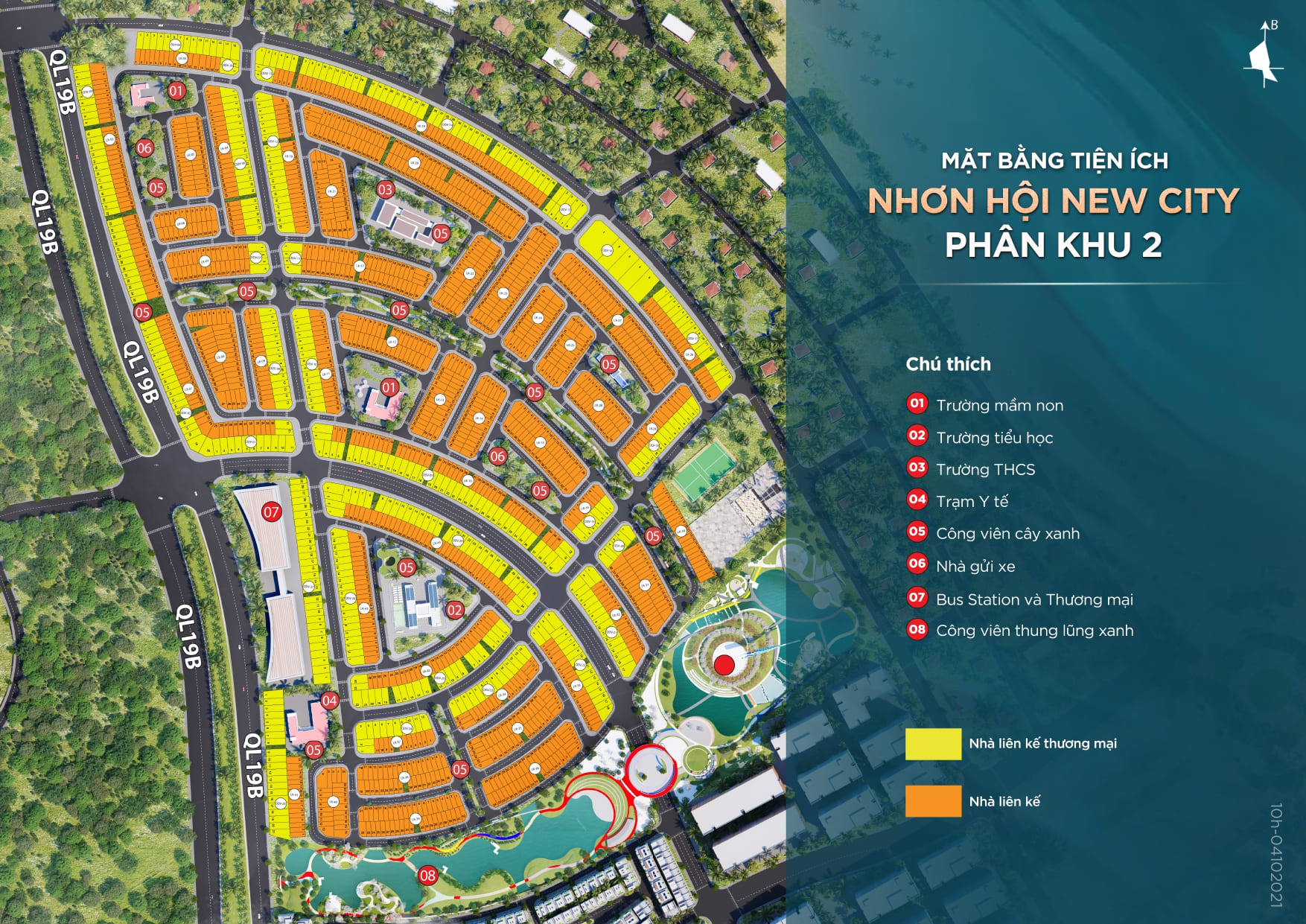 Phân Khu 2 dự án Nhơn Hội New City