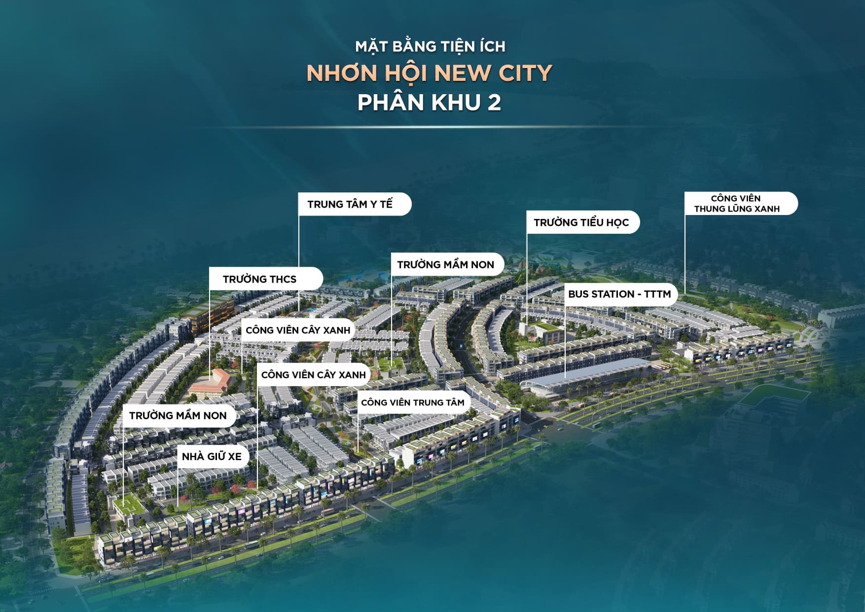 Phân Khu 2 dự án Nhơn Hội New City