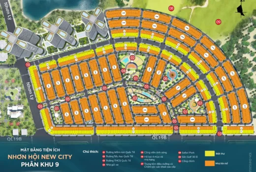 NHẬN KÝ GỬI MUA BÁN ĐẤT PHÂN KHU 9 NHƠN HỘI NEW CITY