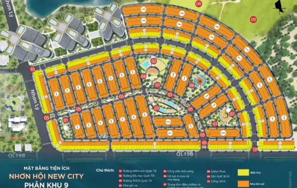 NHẬN KÝ GỬI MUA BÁN ĐẤT PHÂN KHU 9 NHƠN HỘI NEW CITY