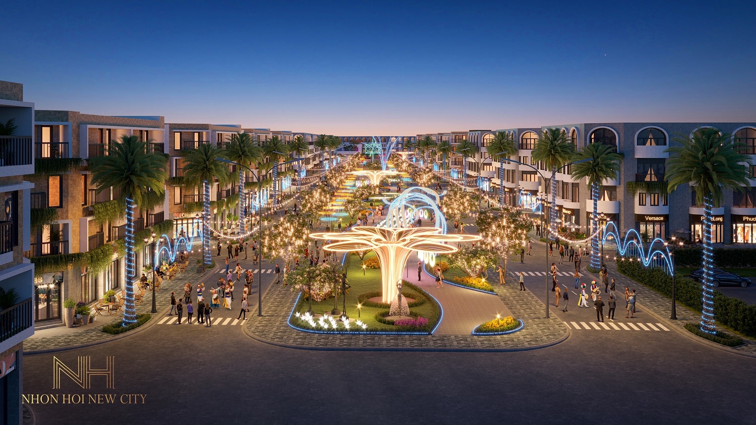 Công viên ánh sáng tại Phân Khu 9