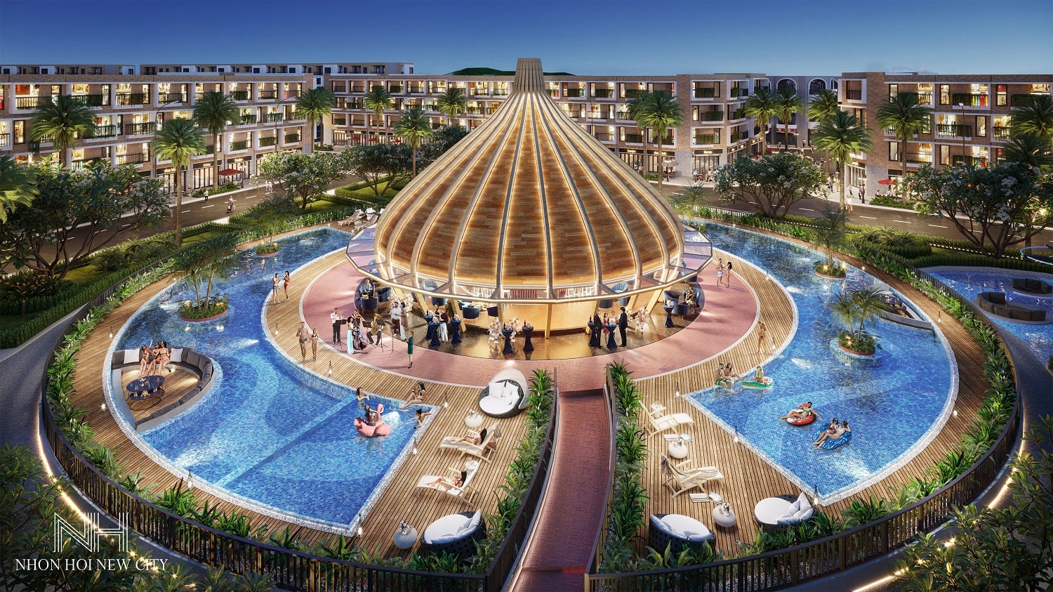 Club House tại Nhơn Hội New City