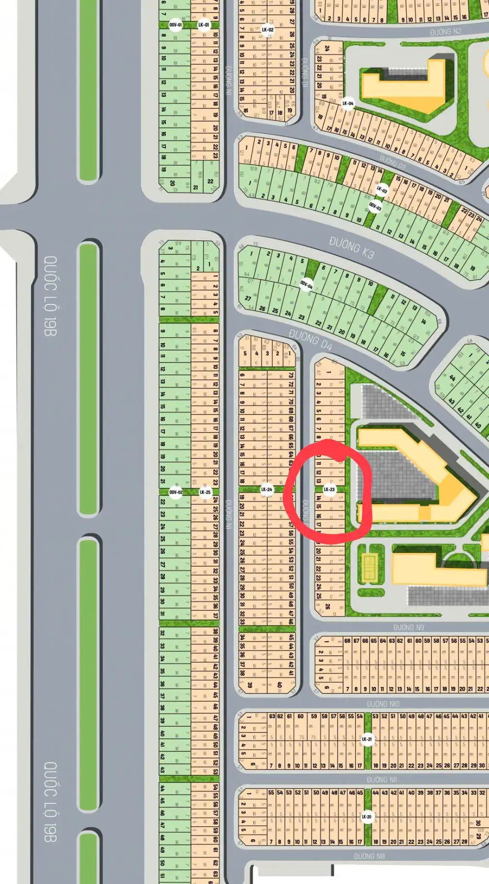 🔥 BÁN ĐẤT PHÂN KHU 4 NHƠN HỘI NEW CITY – GIÁ CHỈ 1 TỶ 490