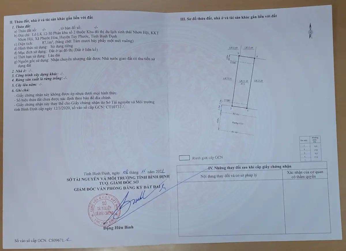 BÁN LÔ ĐẤT LK12 – PHÂN KHU 2, NHƠN HỘI NEW CITY – GIÁ CHỈ 1,7 TỶ