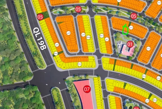 BÁN LÔ ĐẤT LK12 – PHÂN KHU 2, NHƠN HỘI NEW CITY – GIÁ CHỈ 1,7 TỶ