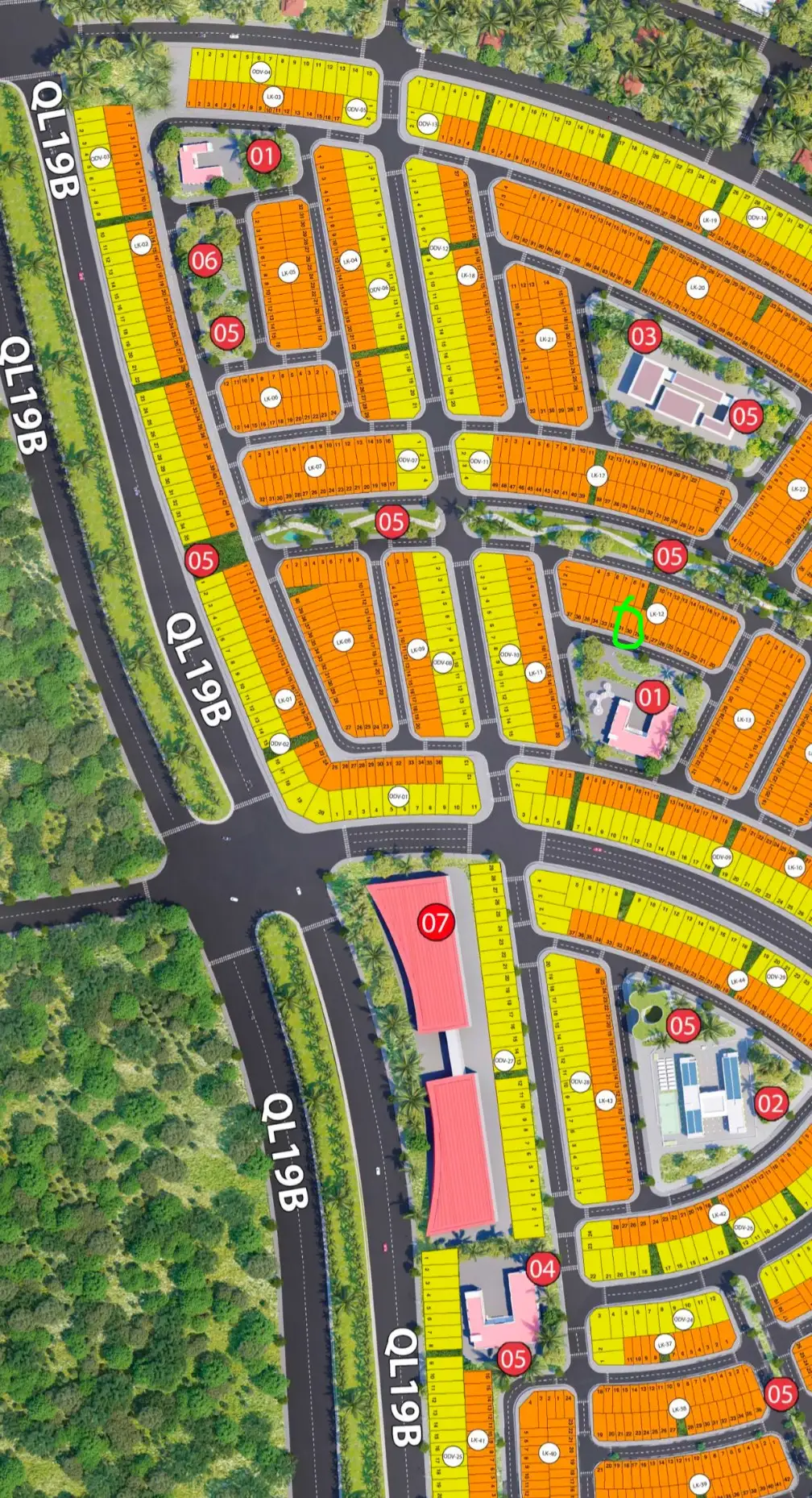 BÁN LÔ ĐẤT LK12 – PHÂN KHU 2, NHƠN HỘI NEW CITY – GIÁ CHỈ 1,7 TỶ