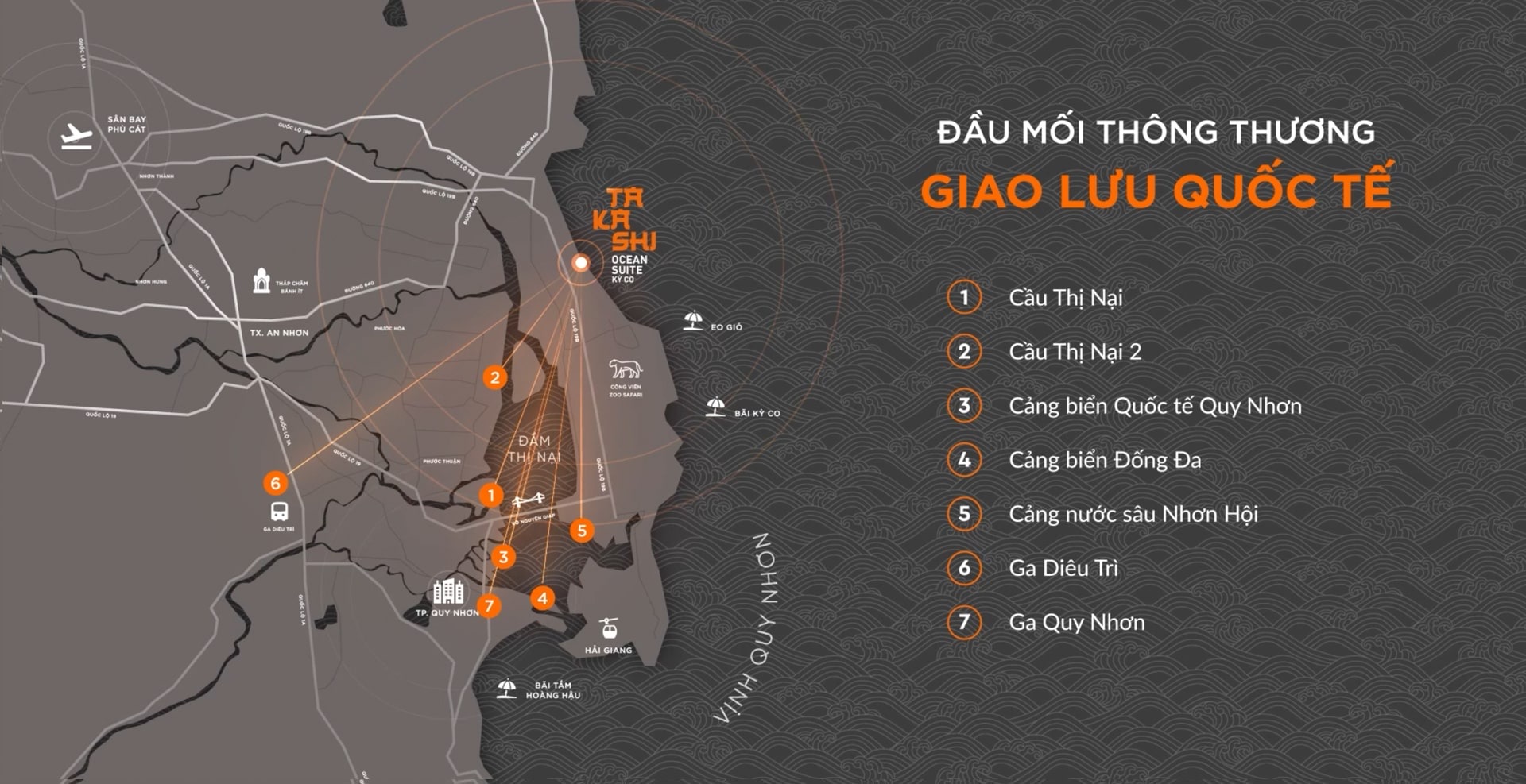 Vị trí Takashi Ocean Suite