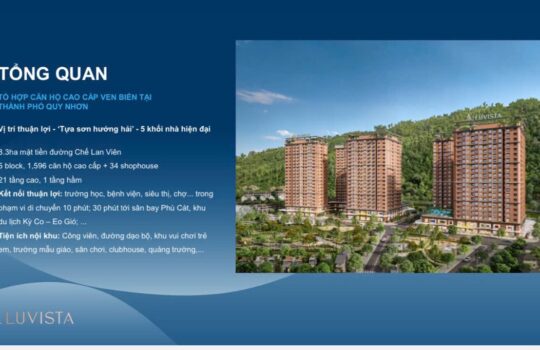 Luvista Quy Nhơn – Tâm điểm căn hộ gần biển, lựa chọn an cư và đầu tư bền vững